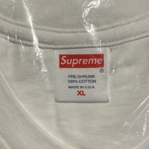 Supreme Paint Tee White - XL - Picture 3 of 3